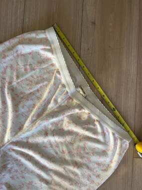Y2K Vintage Cherokee Pink & White Floral Pajama Pants Size XXL